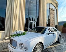 Bentley Mulsanne kirayə toy maşıni