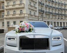 Rolls Royce Ghost kirayə bey gelin maşıni