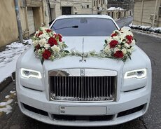 Rolls Royce Ghost kirayə bey gelin maşıni