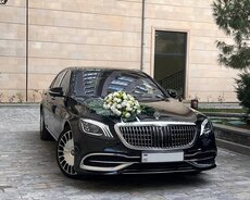 Maybach Sclass Black kirayəsi