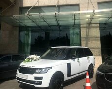 Range Rover kirayə gelin maşıni