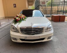 Sclass w221 kirayə bey gelin maşıni