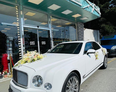 Bentley Mulsanne kirayə gelin maşıni