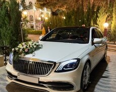 Mercedes Maybach kirayə bey gelin maşıni