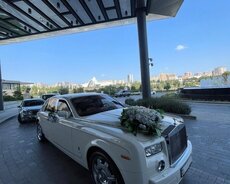 Rolls Royce Phantom kirayə gelin maşıni