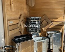 Sauna sobası və aksesuarlarının satışı