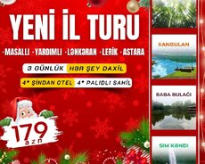 3 günlük yeyib-içməli Cənub Yeni il turu