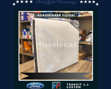 Ford tranzit 2.2, custom kondisoner filteri (salon filteri)