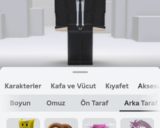 Roblox hesabı satılır 35 manata