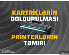 ✅Her növ kartriçlərin doldurulması