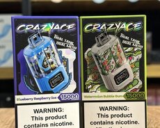 Crazyace 15 000 курит 5% никотина