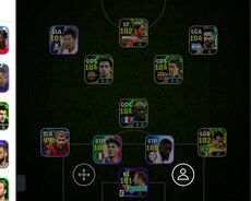 Efootball 2025 hesab