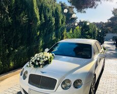 Bentley прокат автомобилей для жениха и невесты