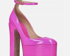 Valentino Garavani Tango Fuchsia Patent Leather 155mm Pumps