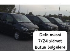 Qara maşın cənazə masini defn avtomobili 24 saat