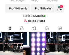 Tiktok hesabı