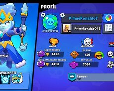 44k Brawl Stars hesabı satılır