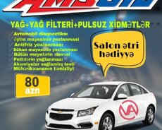 Chevrolet Cruze yag deyisme kompaniyasi davam edir : AMS