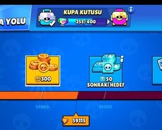 Brawl Stars hesabı 59k