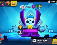 Brawl stars hesabı 130 elmas 78 karakter