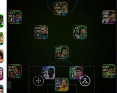 eFootball Pes hesabı