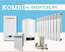 Kombi temiri radiatorların yuyulması