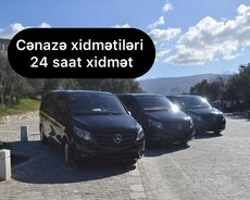 Cənazə maşıni 24 saat xidmət katavalka mafə