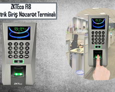 Zkteco F18 Biometrik Giriş Nəzarət Terminalı