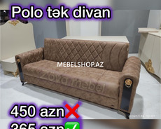 Polo qehveyi tek divan endirimle