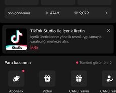 Tiktok sehifesi 41k