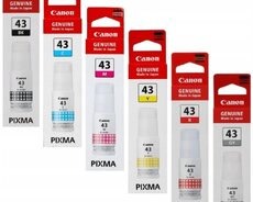 "Canon Pixma Ink Gi43" boyaları