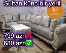 Künc divan, Yeni, Açılan, Bazalı, Nabuk, Şəhərdaxili pulsuz çatdırılma