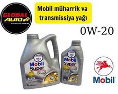 MOBİL 0w20 mühərrik yağı