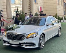 Mercedes Sclass Maybach bey gelin maşıni