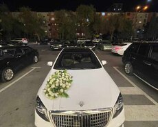 Mercedes Sclass Maybach bey gelin maşıni