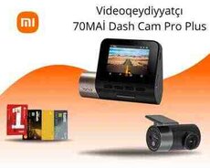 Videoqeydiyyatçı 70 mai dash cam pro plus + rear cam set