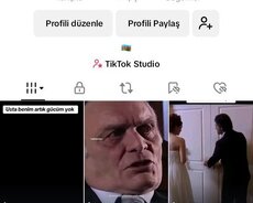 Tiktok səhifəsi