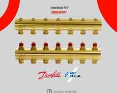 Danfoss şüşəsiz kollektor 7+7