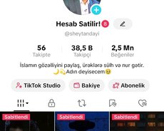 Yüksək Takipçi Sayısına Sahib Tiktok Hesabının Satışı