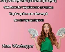 Menecer Xanımlar Tələb olunur