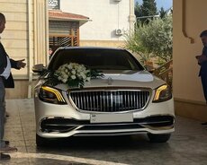 Maybach Sclass kirayə bey gelin maşıni
