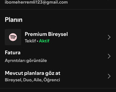 Spotify 3 aylıq premium