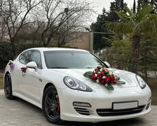 Porsche Panamera bey gelin maşıni