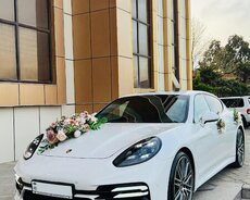 Porsche Panamera bey gelin maşıni
