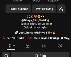 Tiktok hesab