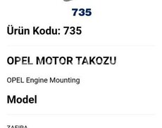 Opel Astra G 1.8 2.0 karopka paduşkası