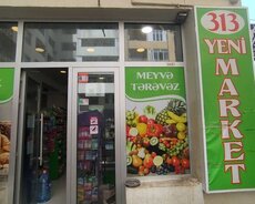 Satilir Hazır Market Obyekti – Əla Yerləşmə
