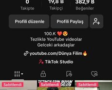 Tiktok hesab