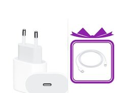 Adaptor 20w orijinal Apple Charger. (kabel hədiyyə ilə)