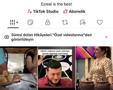 Tiktok hesabı satılır tam orijinal takipçili seyfe